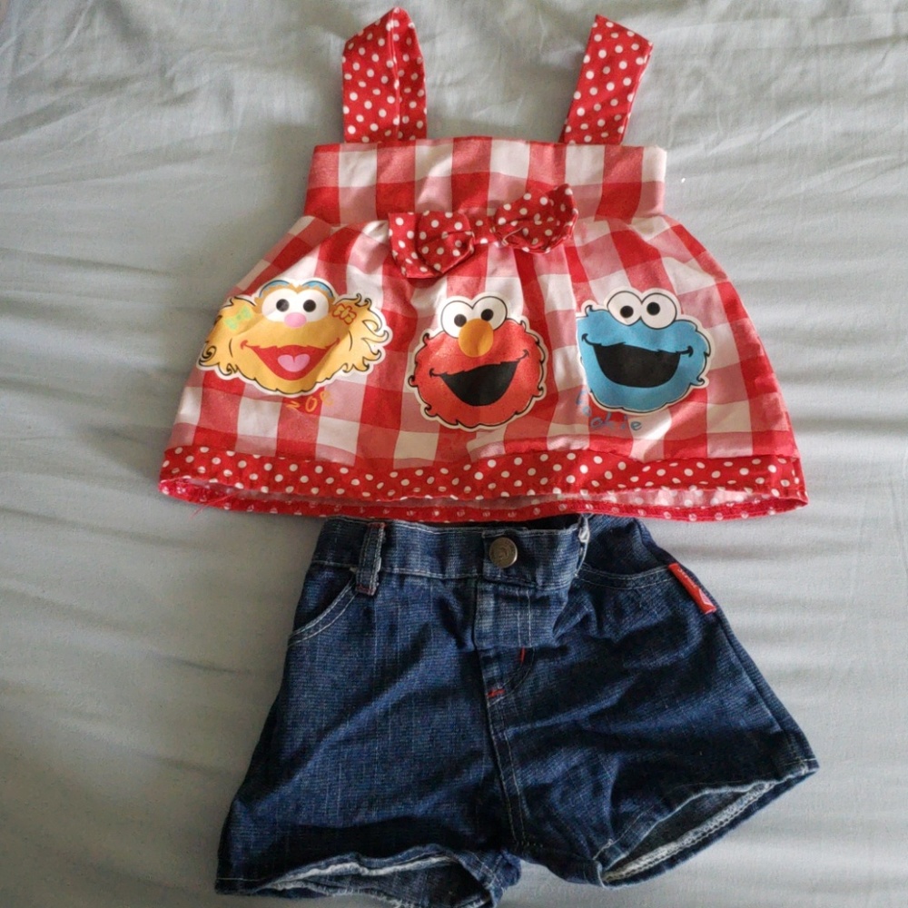 Zoe,Elmo, Cookie set